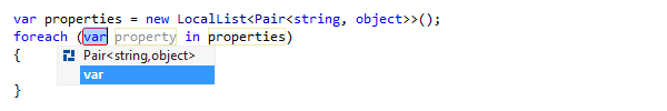 コーディングアシストコンテキストアクションforeach 02 Coding Assistance Context Actions foreach 02