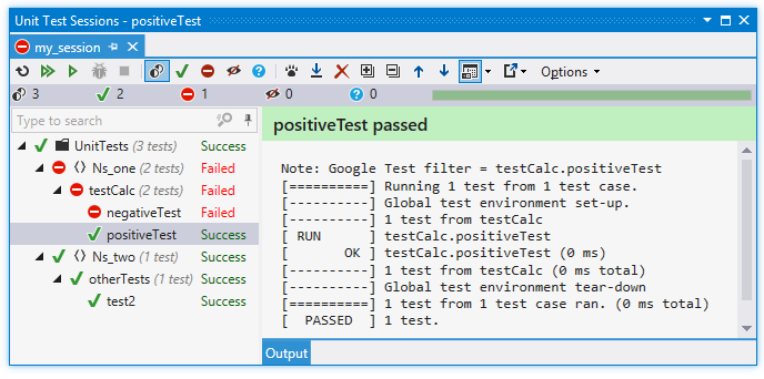 cpp単体テストセッション cpp unit test sessions