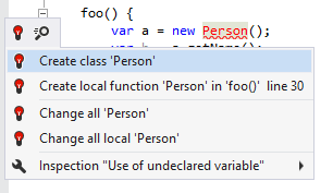 ReSharper.使用箇所からTypeScriptクラスを生成 ReSharper.Generating TypeScript class from usage