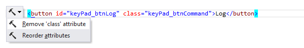 ReSharper: HTMLの属性コンテキストアクションを削除する ReSharper: Remove attribute context action in HTML