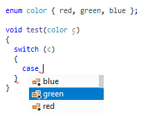 C++の自動補完 Automatic completion in C++