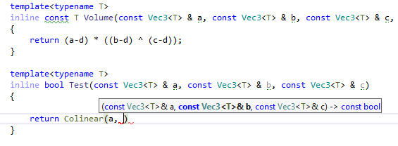 ReSharper C++: パラメータ情報 ReSharper C++: Parameter information