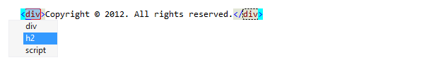 ReSharper: HTML のサラウンドテンプレート ReSharper: Surround templates in HTML