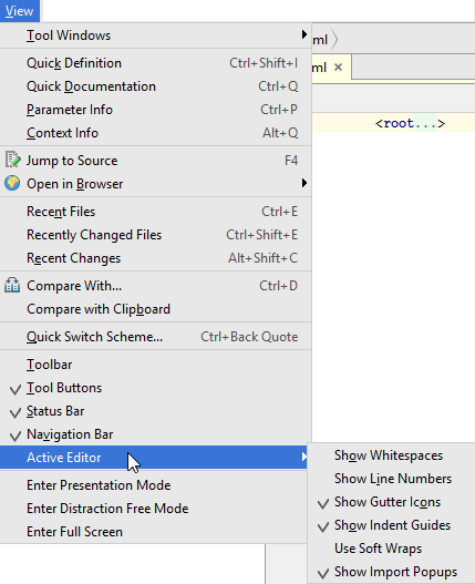 active editor active editor