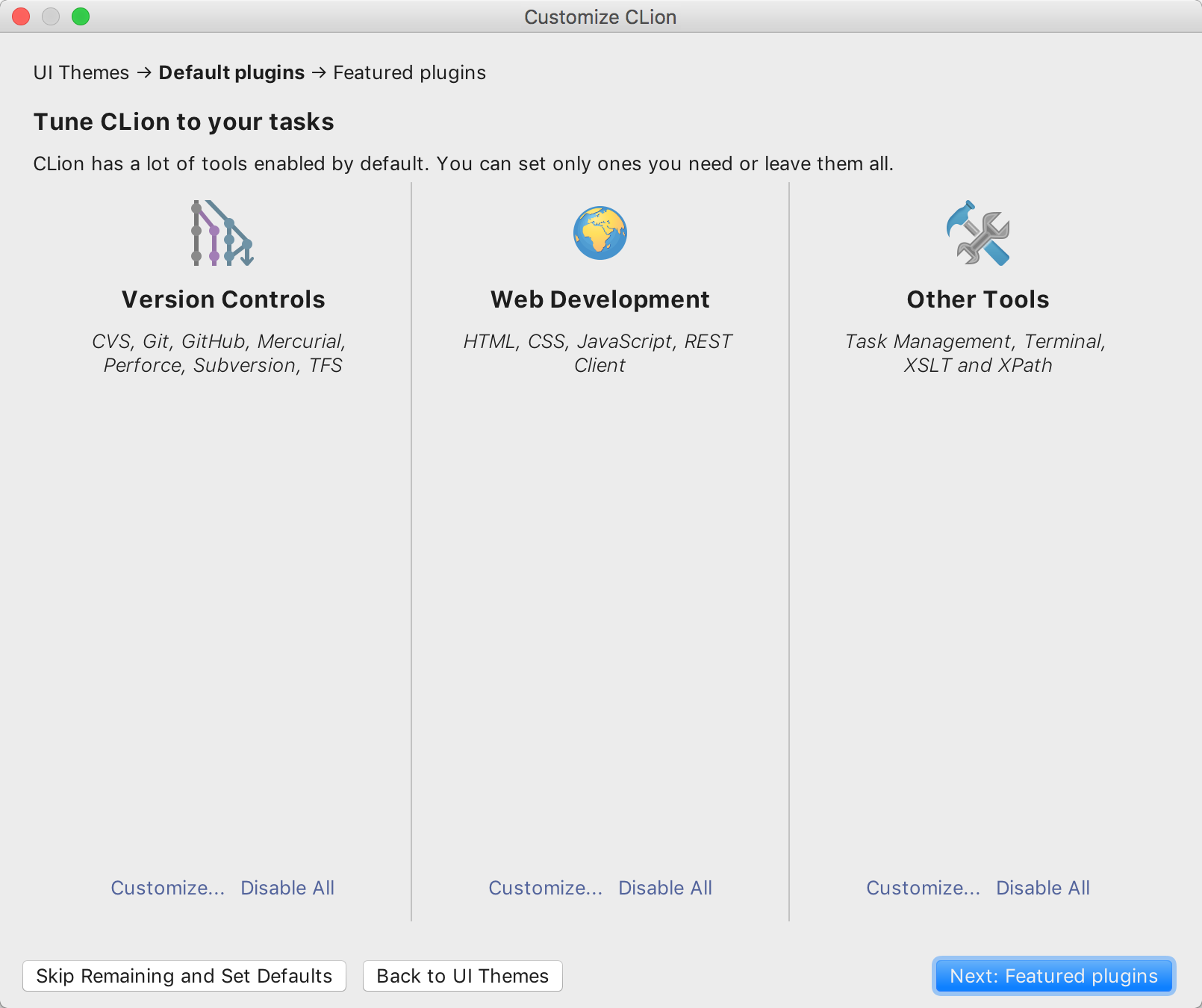 cl FirstRunDisablePlugins cl FirstRunDisablePlugins