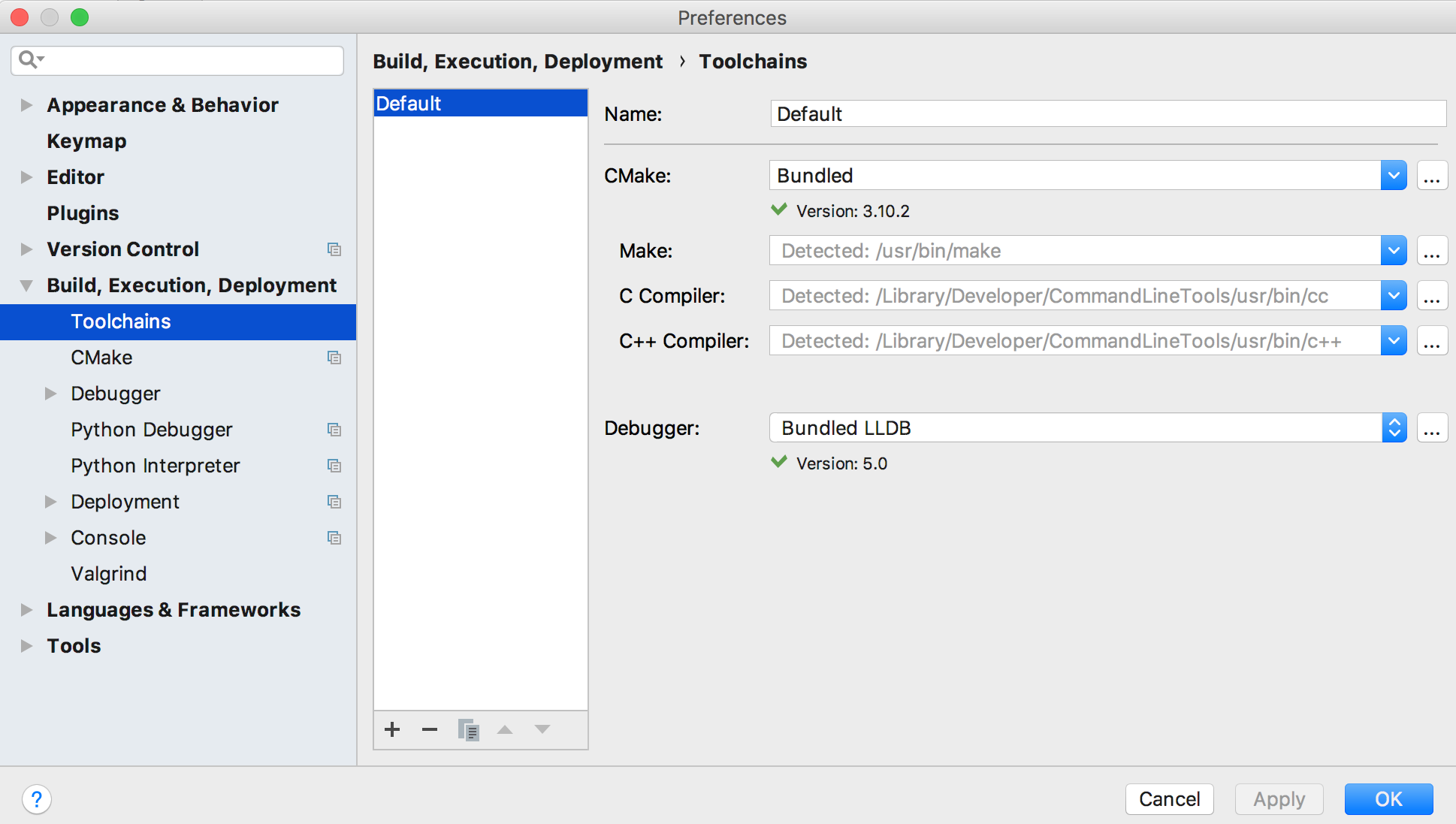 cl configure toolchains mac cl configure toolchains mac