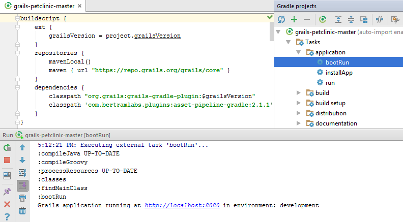 grails3 gradle build grails3 gradle build