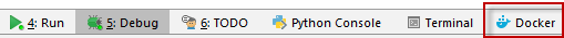 py docker tool window button py docker tool window button