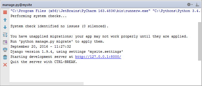 py runserver py runserver