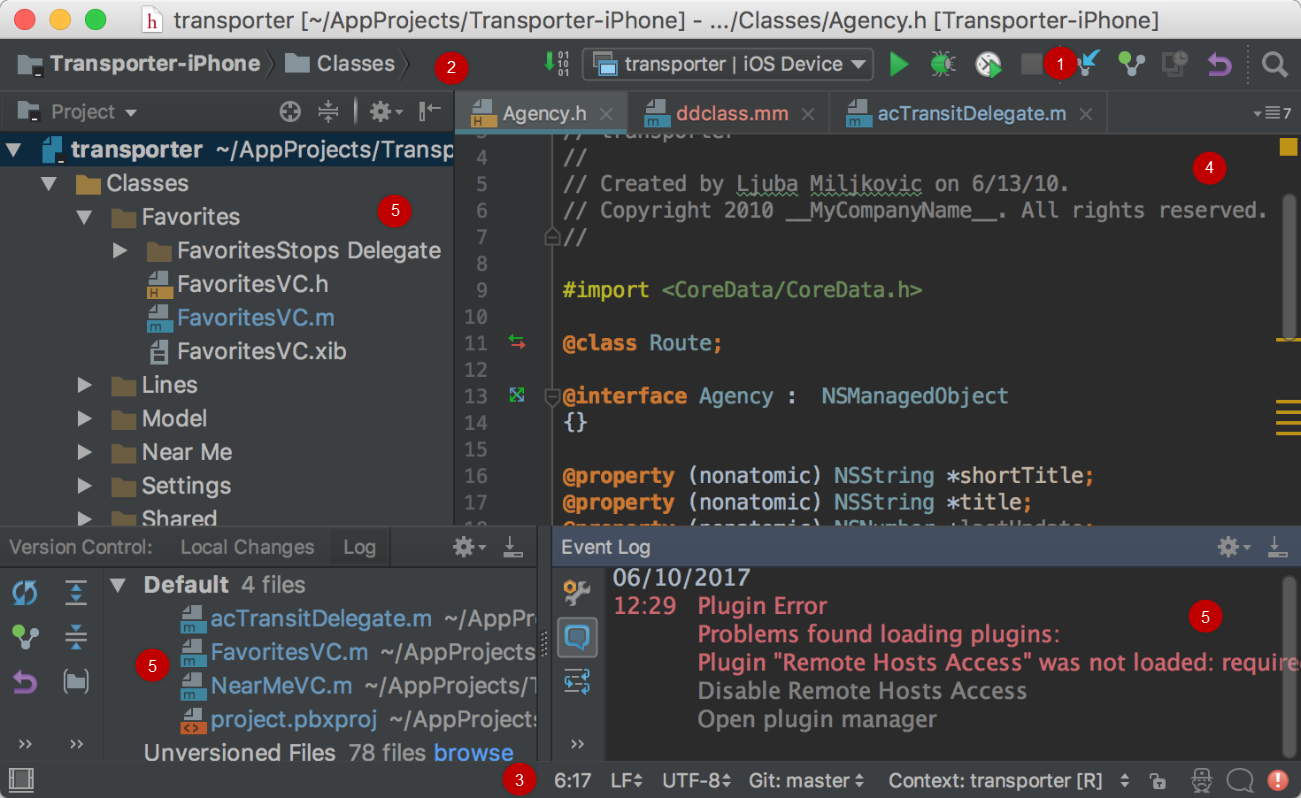 AppCodeMainWindow AppCodeMainWindow