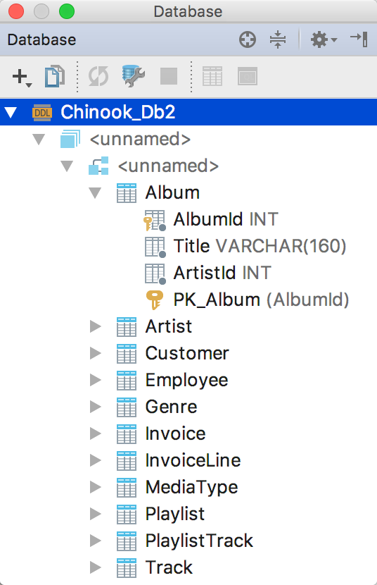 DBToolWindow DBToolWindow