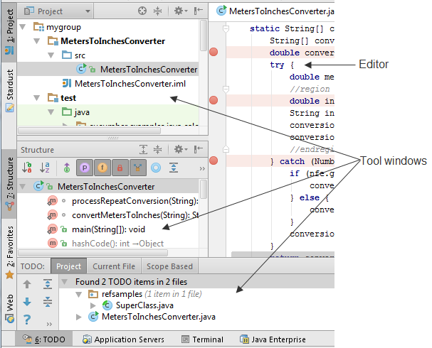 toolwindow toolwindow