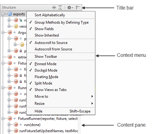 ws tool window layout ws tool window layout