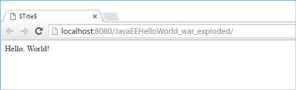 HWJEE021HelloWorldInBrowser HWJEE021HelloWorldInBrowser