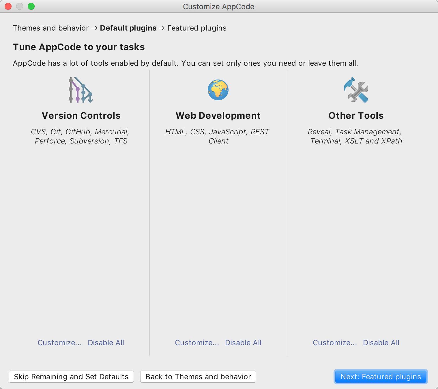 ac FirstRunDisablePlugins ac FirstRunDisablePlugins