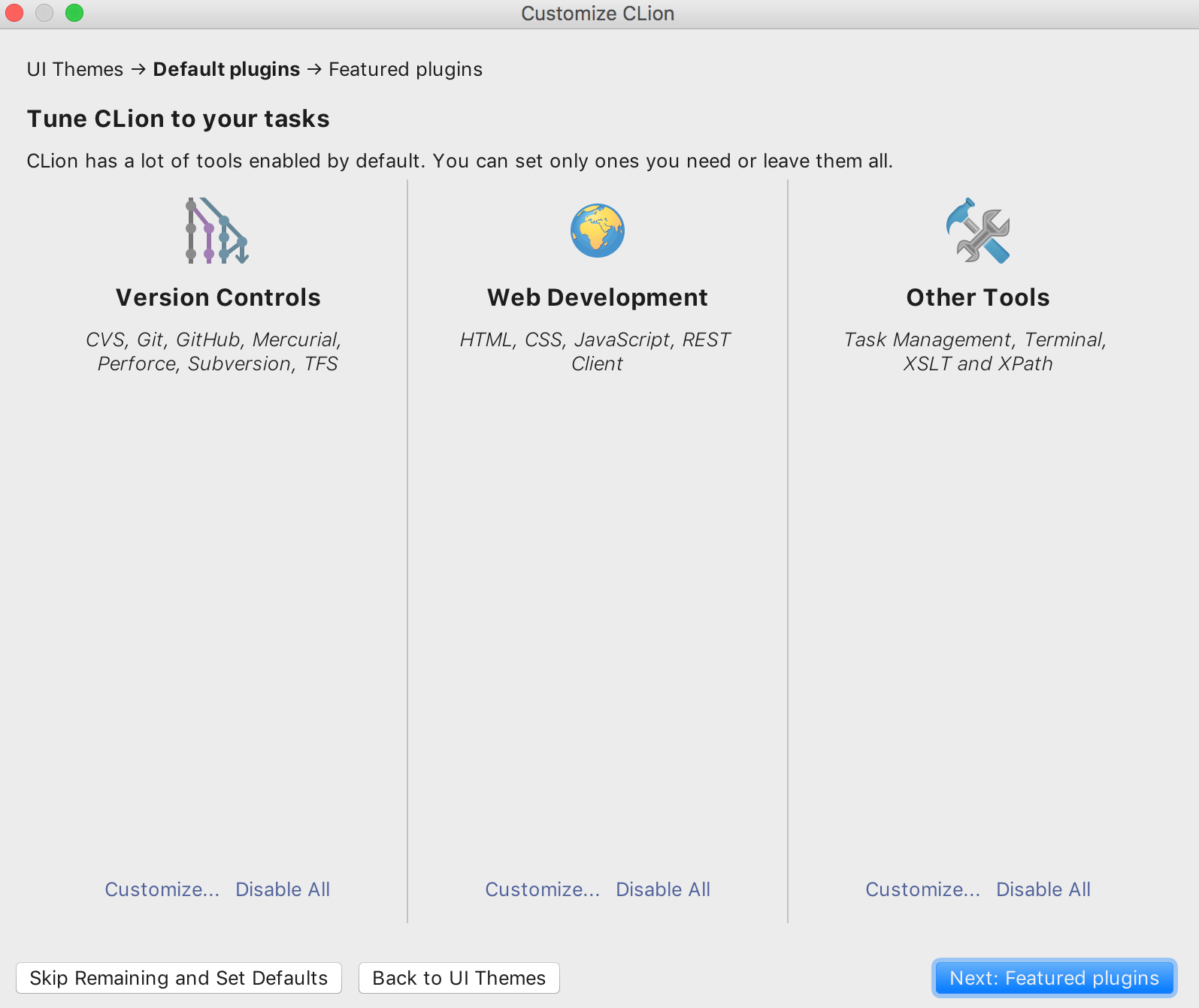 cl FirstRunDisablePlugins cl FirstRunDisablePlugins