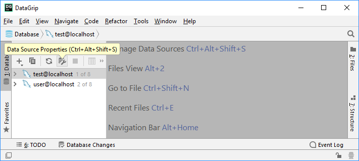 datagripChangeDataSourceSettings datagripChangeDataSourceSettings