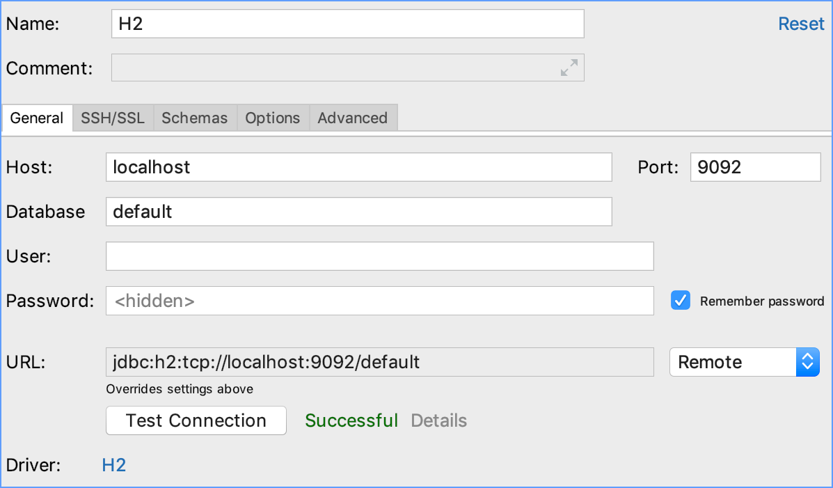 H2との統合 Integration with H2