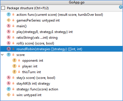 goファイル構造 go file structure