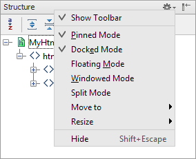 psツールウィンドウのタイトルバー ps tool windows title bar