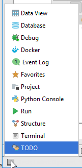 ツールウィンドウへのクイックアクセス Quick access to tool windows