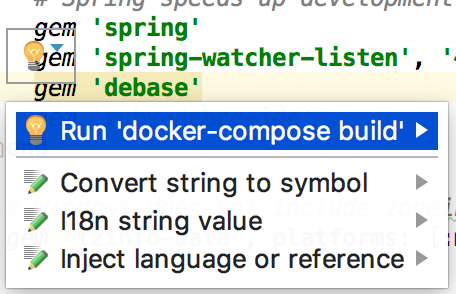 rm dockerビルドインテンション rm docker build intention