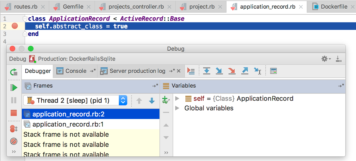 rm docker compose railsアプリのデバッグ rm docker compose rails app debug