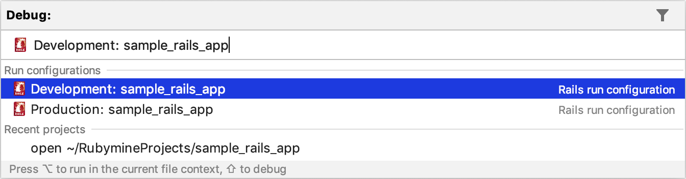 デバッグを開始する Start debugging