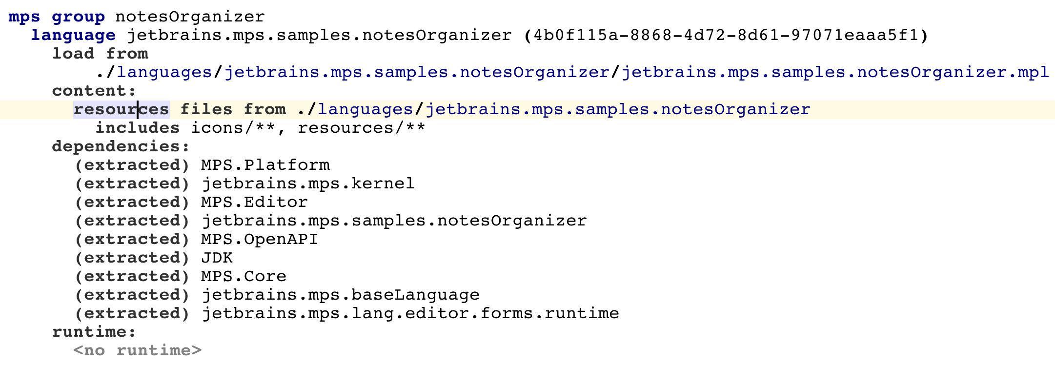 リソース Resources