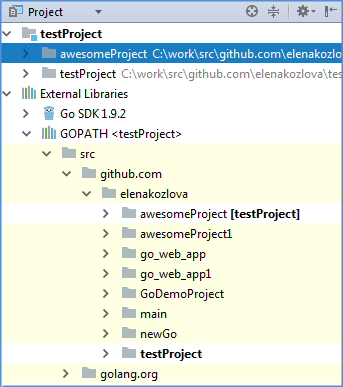 ディレクトリーが追加されました The directory is added