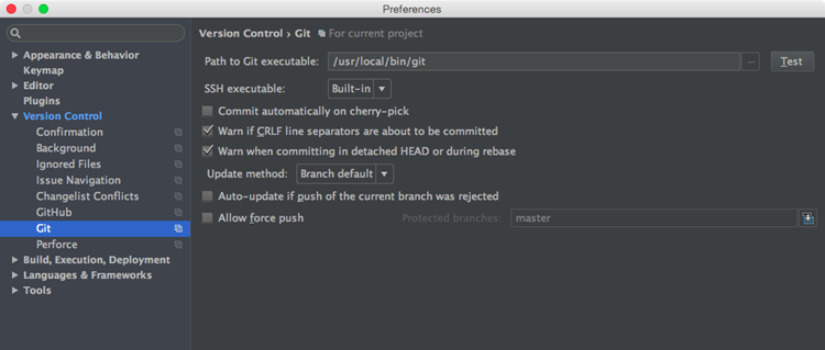 移行ガイドのgit設定 migration guide git settings