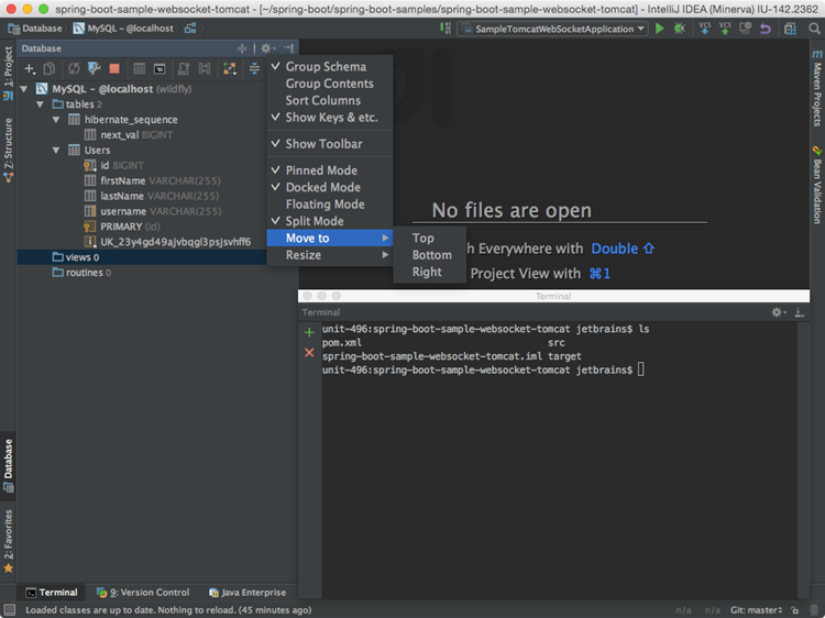移行ガイドツールウィンドウ migration guide tool windows