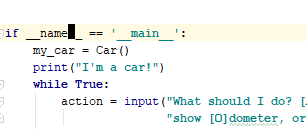 平常 py vim normal
