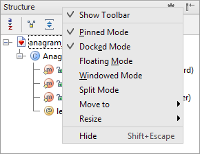 rmツールウィンドウのタイトルバー rm tool windows title bar