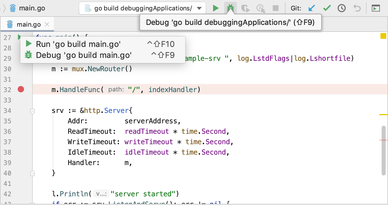 デバッグセッションを開始する Start a debugging session