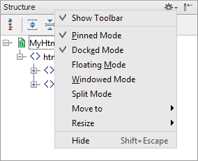 psツールウィンドウのタイトルバー ps tool windows title bar