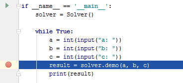 最初のブレークポイントでデバッグを停止する Debugging stop st the first breakpoint