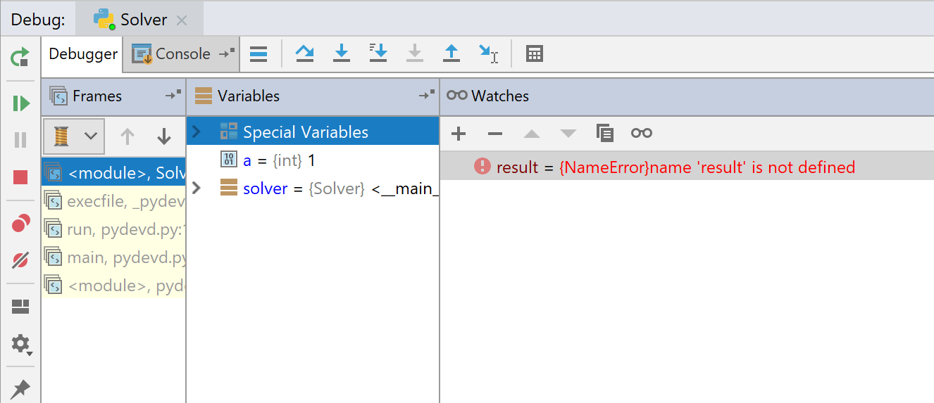 誤った監視の追加 Incorrect adding watch