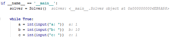 インラインデバッグ Inline debugging