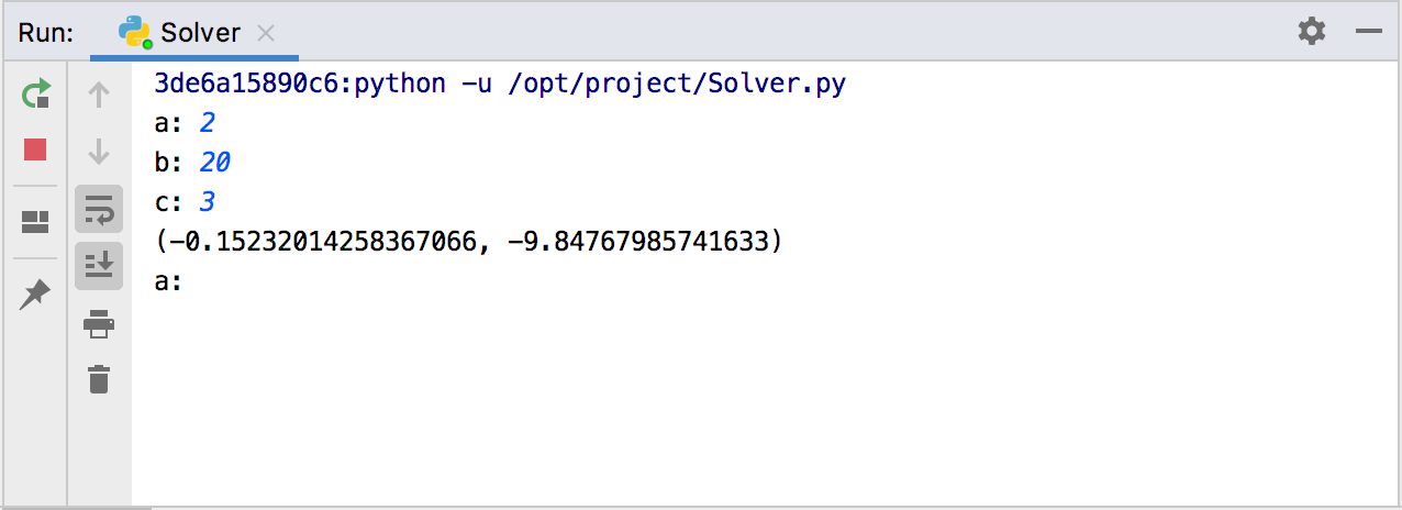 Dockerコンテナーで実行する Running in a Docker container