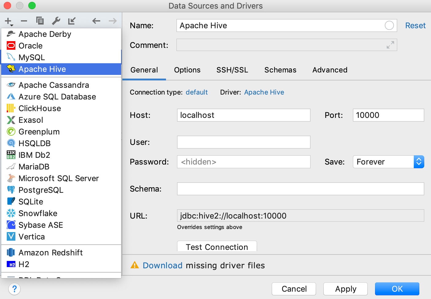 Apache Hiveとの統合 Integration with Apache Hive