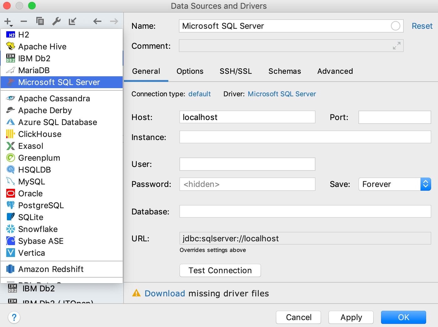 Microsoft SQL Serverとの統合 Integration with Microsoft SQL Server