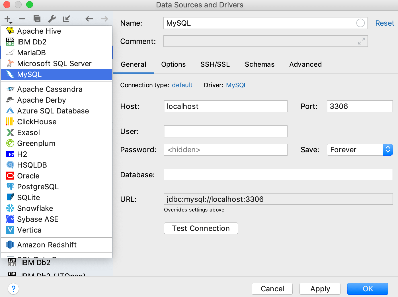 MySQLとの統合 Integration with MySQL
