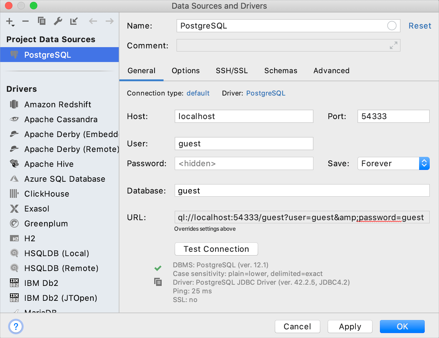 PostgreSQLとの統合 Integration with PostgreSQL