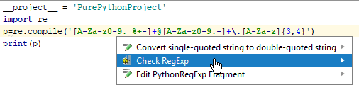 py check正規表現 py check regexp