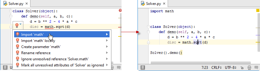 py create import py create import