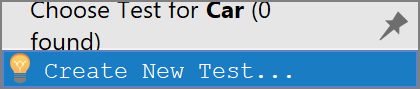 新しいテストを作成する Create a new test