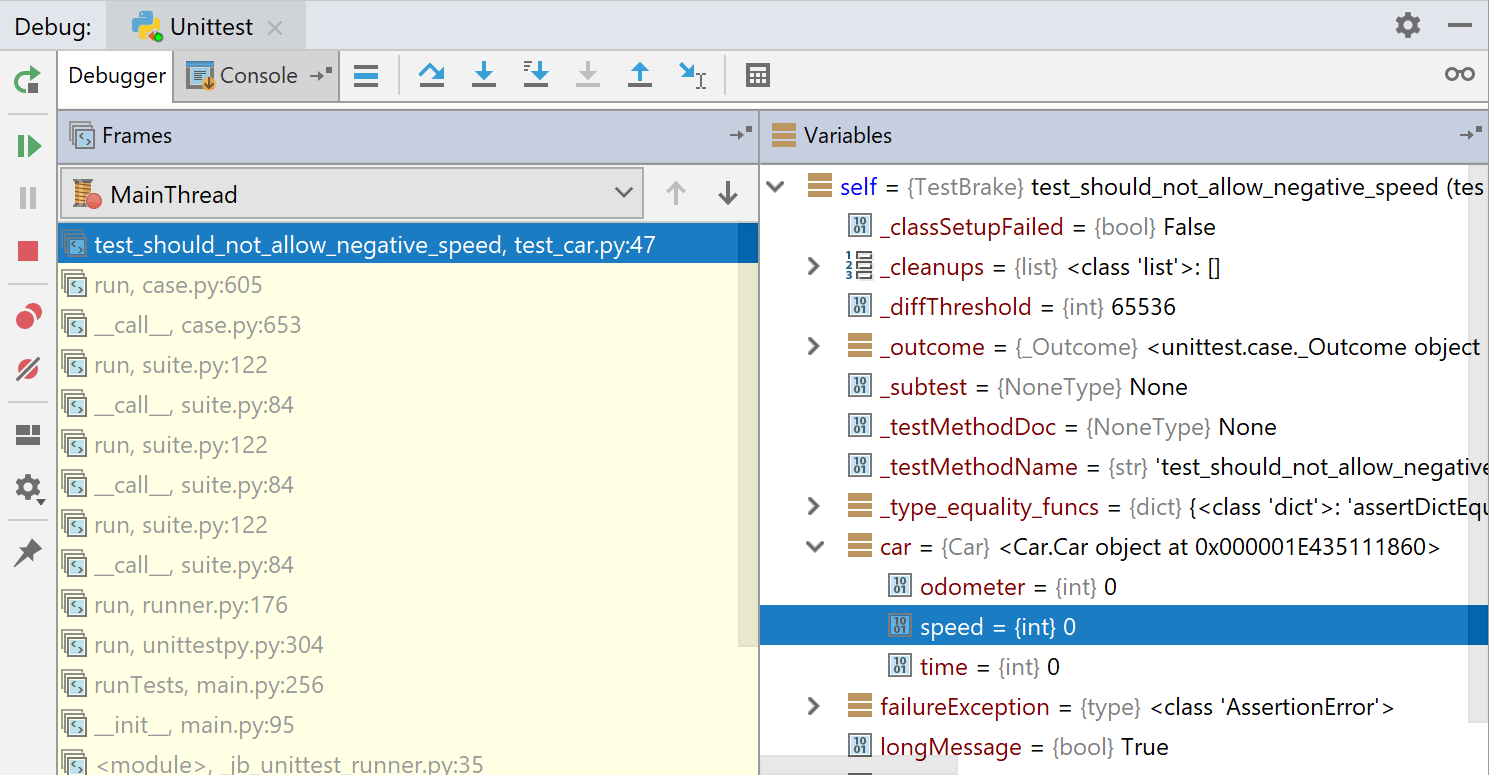 デバッグ出力 Debugging output