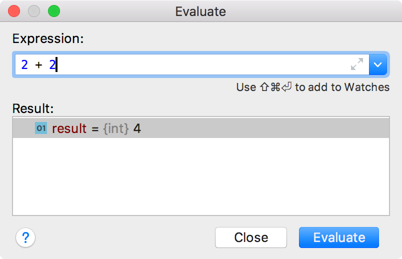 数式を評価する evaluating a math expression