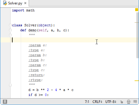 py インテンション docstringsが行われました py intention docstrings done